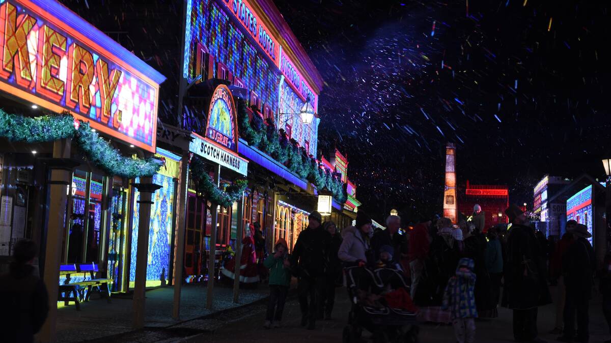 Take a 360-degree video tour of Sovereign Hill’s Winter Wonderlights