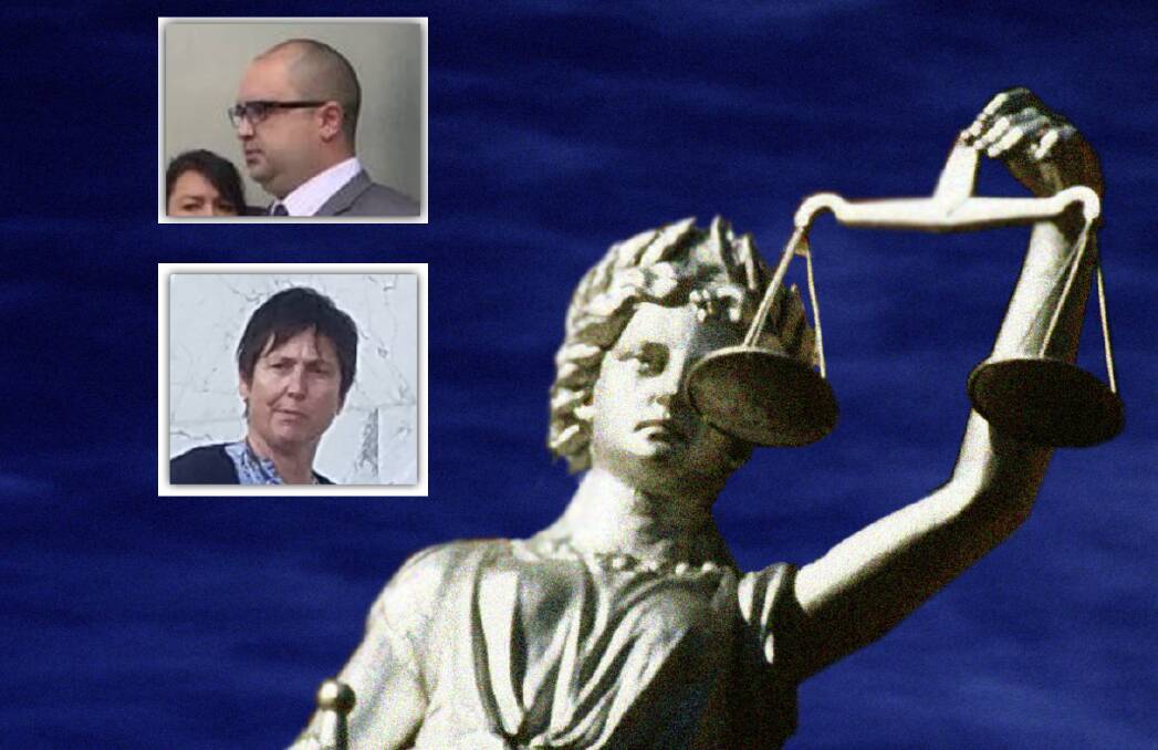 Steven Repac (top) and Nicole Munro (bottom) had been on trial for assault.