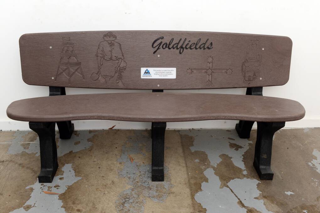 Park benches are just one of the possible applications for recycled plastic