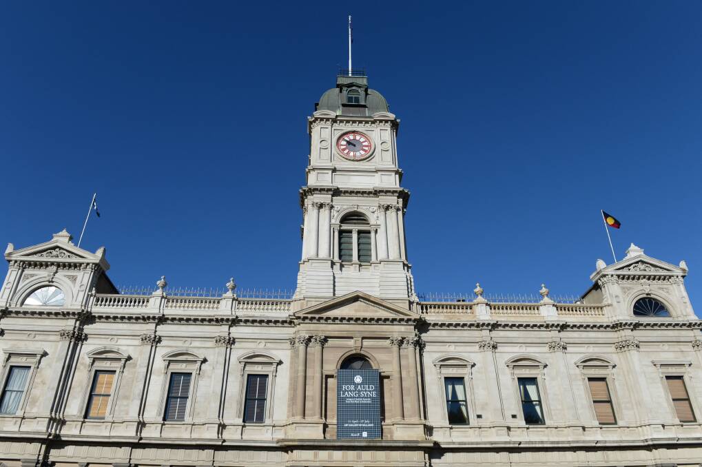 Ballarat Town Hall. Picture: Kate Healy