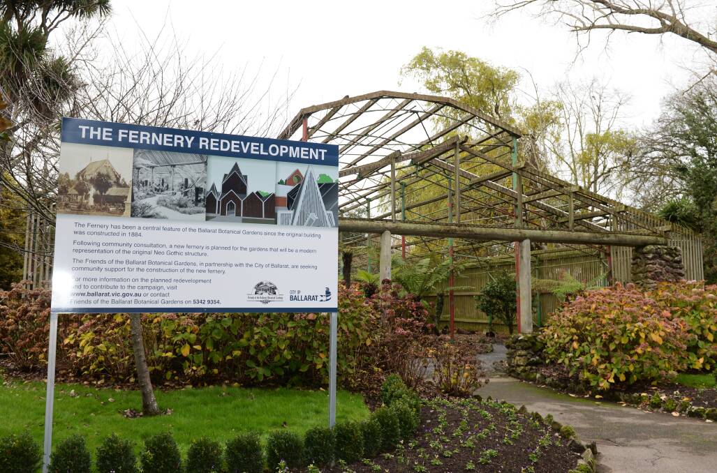 RUNDOWN: The fernery at Ballarat Botanical Gardens has fallen into a derelict state, but will soon undergo a major refurbishment to restore it.