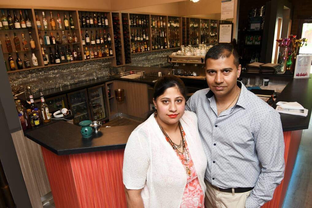 ON THE RISE: Indian Bar and Grill's Monika Kaushal and Sunny Kaushal  will be expanding its business to include more space for patrons, with Ballarat City Council also set to consider a new liquor licence for the venue. Picture: Lachlan Bence