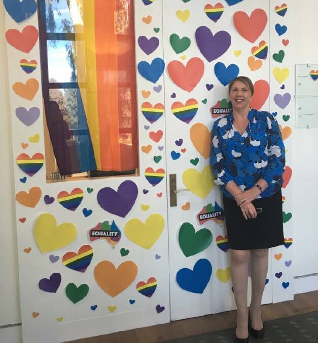 YES: Ballarat MP Catherine King said she is sending a message on marriage equality to her federal parliament colleagues ahead of a planned postal vote.