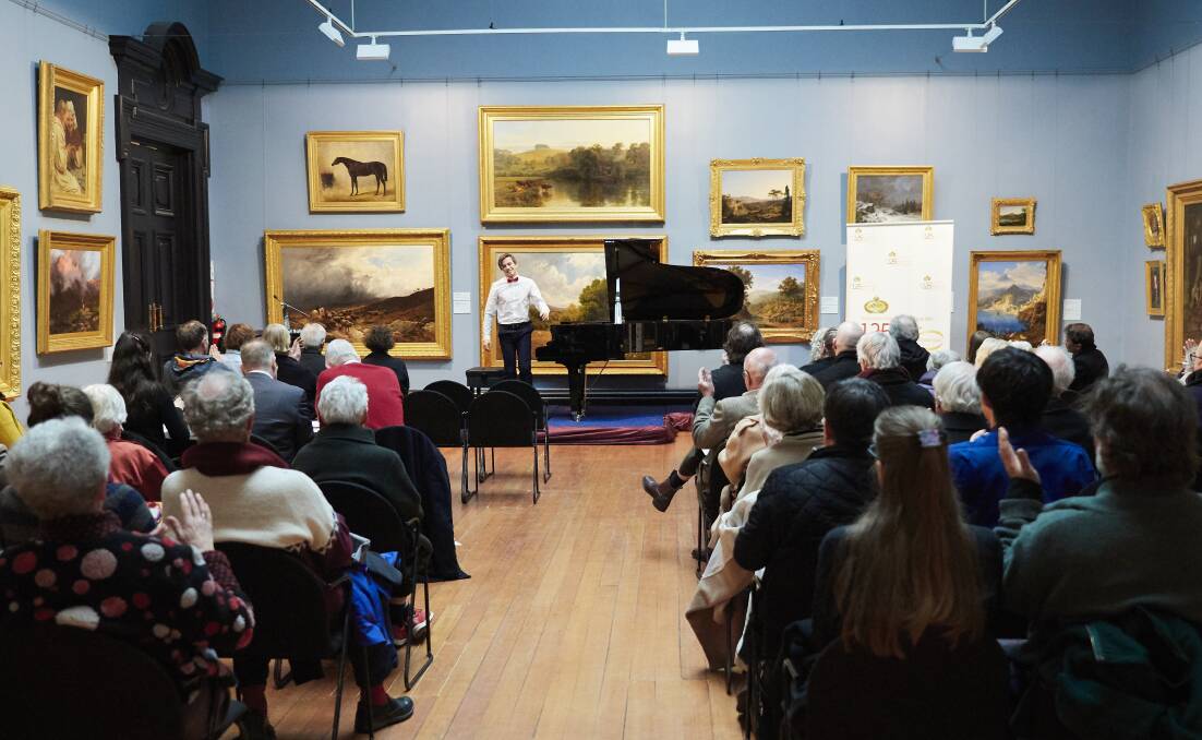 Horsham's Ethan McRae performs for the Margaret Schofield Memorial Prize at the 2017 Royal South Street Eisteddfod's Celebrating Chopin competition.