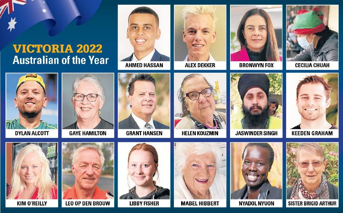 Victoria's nominees for the 2022 Australian of the Year Awards announced