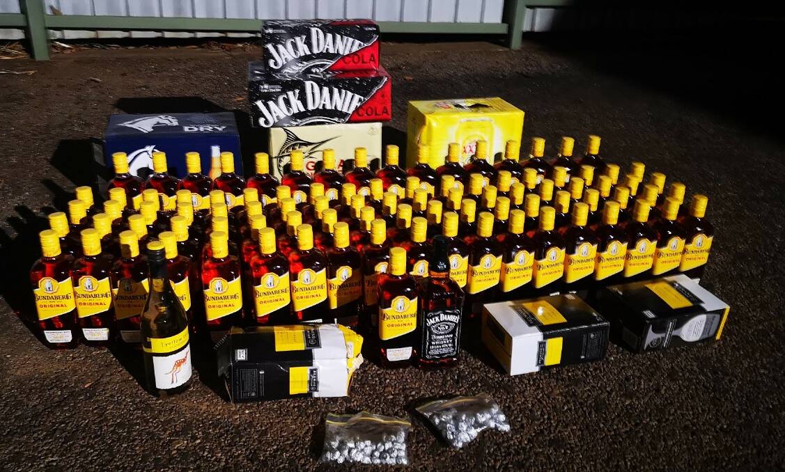 This was a single haul by police in the Daly River area last month. Picture: NT Police.