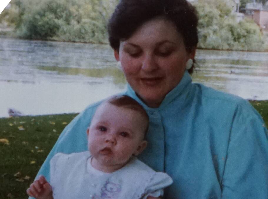 Liv as a baby with her mother, Lynette. Picture supplied. 