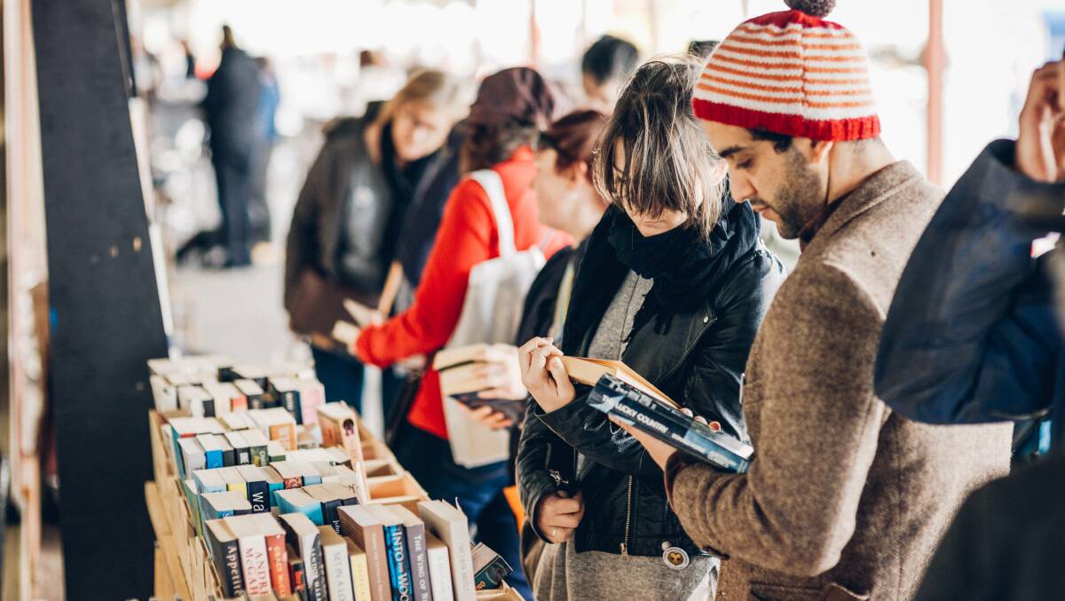 Find rare novels and out-of-print classics hidden amongst the tables. Pic: Tony Evans for Visit Ballarat 