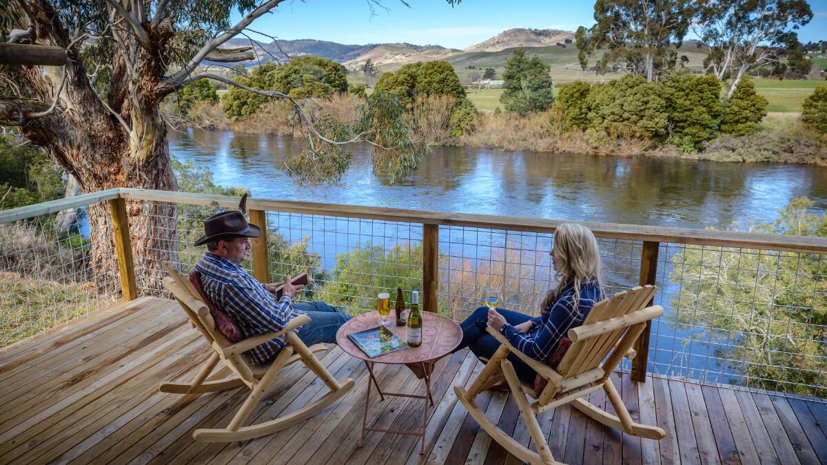 Tasmania’s Truffle Lodge … a quintessentially Australian bush-glamping experience. 