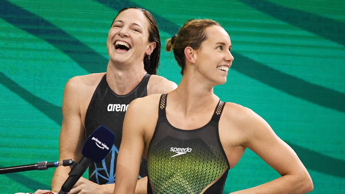 Cate Campbell and Emma McKeon will feature prominently in the pool at Tokyo. Picture: Getty Images