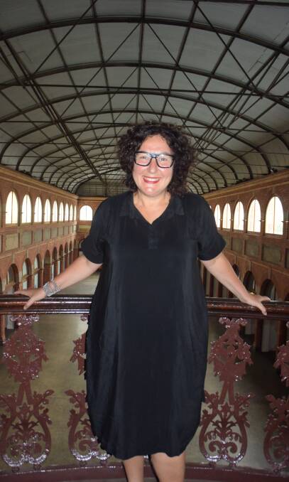 Anticipation: Creative director Fiona Sweet said the Ballarat Mining Exchange would host the biennale's first-ever indigenous photographic exhibition. Picture: Amber Wilson