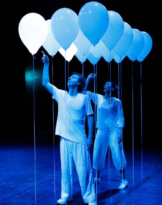 Abstract magic: Patch Theatre Company will work with Federation University students to bring the "impossibility" of balloons to the stage.