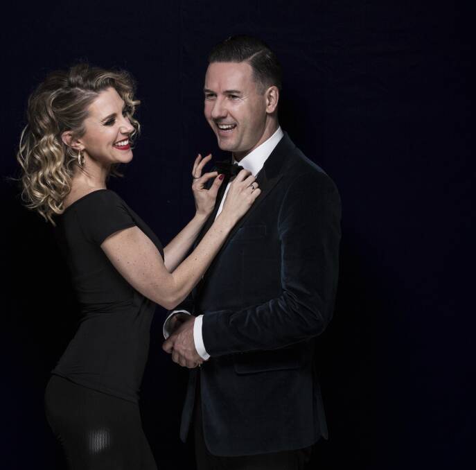 Admiration: Amelia Ryan and Michael Griffiths will bring the songs of Olivia Newton-John and Peter Allen to life at the upcoming Ballarat Cabaret Festival.