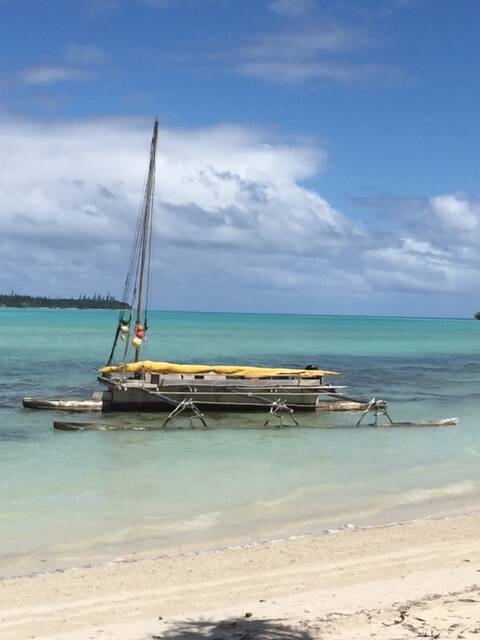 Beautiful beaches were a highlight of a cruise around the Pacific islands. 