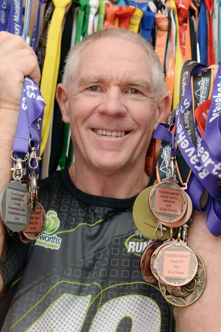 A GOOD CAUSE: Peter Mahoney will run seven marathons in seven days in seven states to raise money for Bravehearts. Picture: Kate Healy