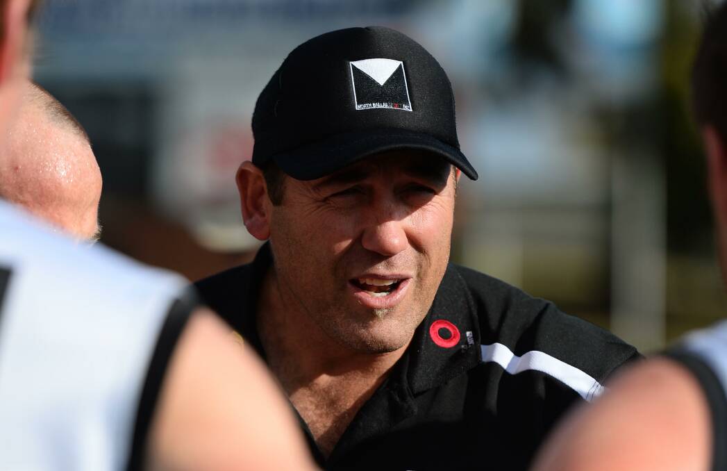 EXPERIENCED: Rob Waters during his coaching days with North Ballarat City.