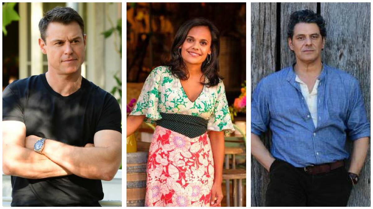 Stars: Rodger Corser, Miranda Tapsell and Vince Colosimo.