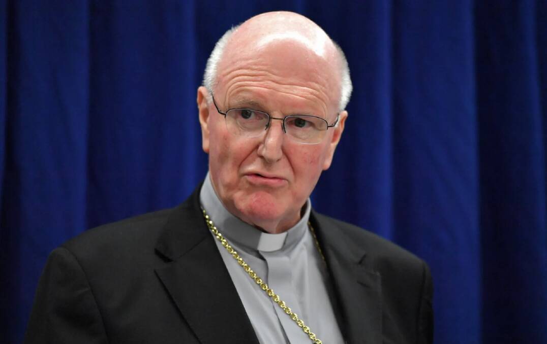 The former archbishop of Melbourne, Denis Hart. Photo: Joe Armao