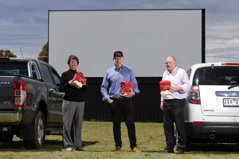 COVID-SAFE: Showbiz Cinemas and the Ballarat Agricultural and Pastoral Society will hold a drive-in theatre at the Ballarat Showgrounds. Picture: Luke Hemer
