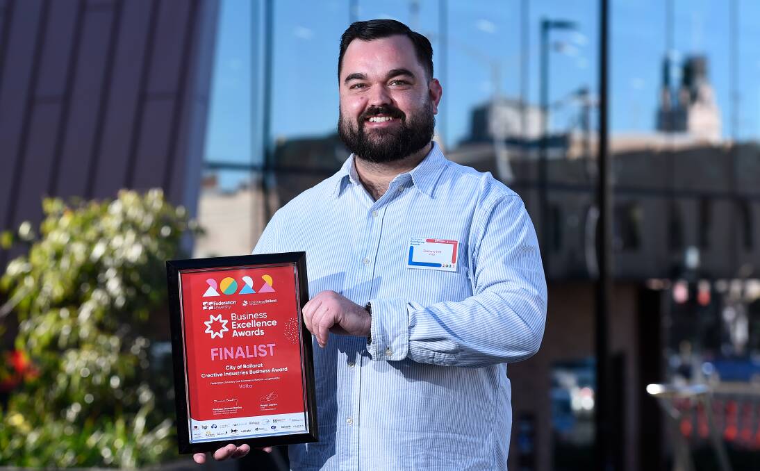 SUCCESS: Volta owner and manager Zachary Hill is a finalist in the creative industries business award. It is the first time a live music venue has been nominated for an award. 