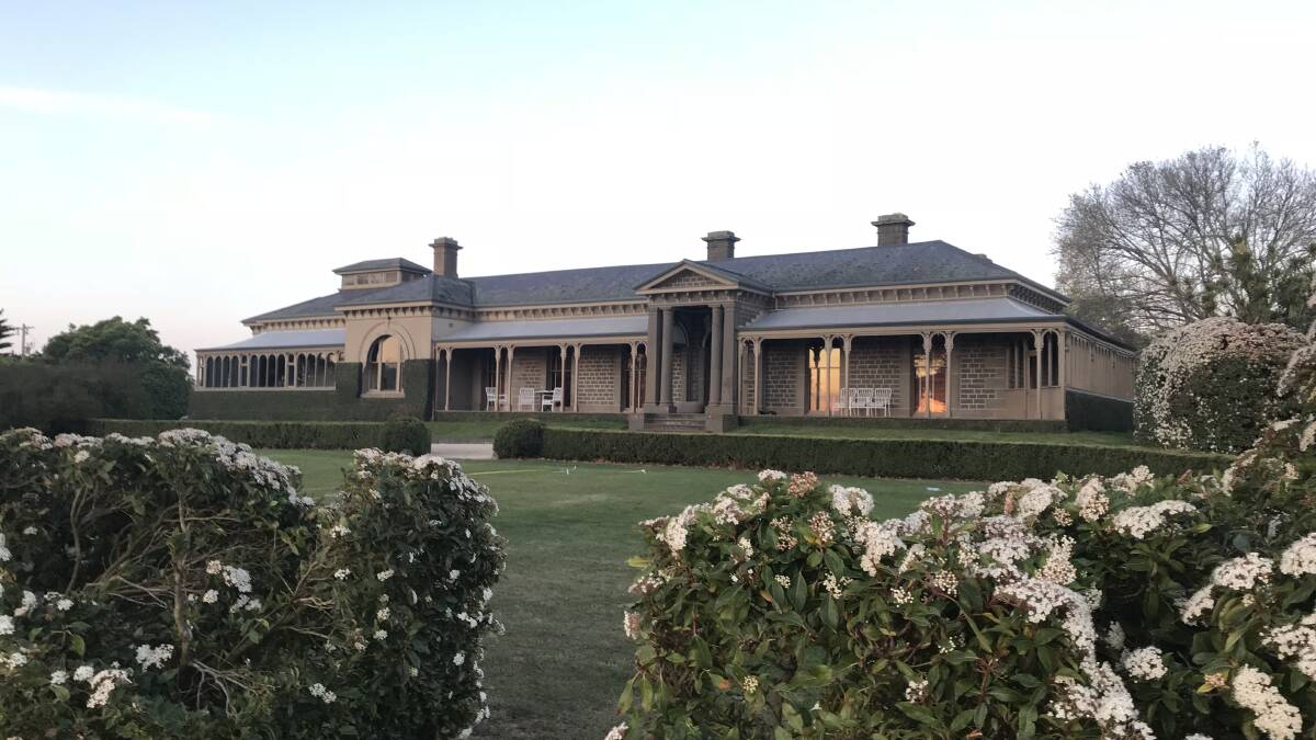 Mount Mitchell estate homestead. Picture: Kate Tol