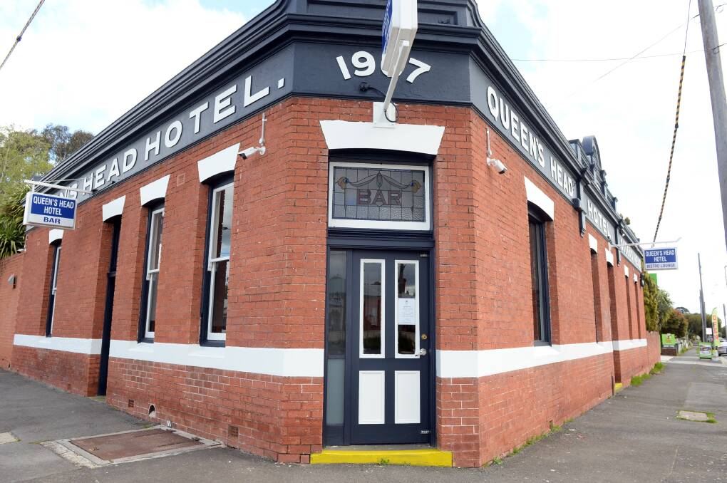 Ballarat East's Queens Head Hotel is for sale. Picture by Kate Healy