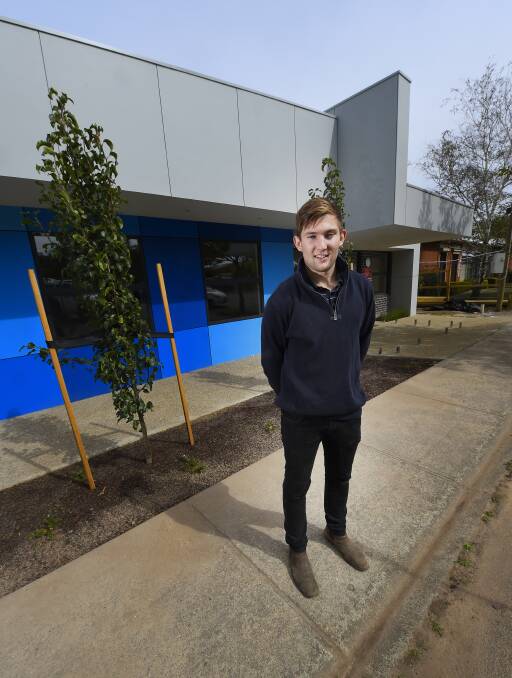 STATE-OF-THE-ART: Q Construction's Jock Coutts at the new child care centre, Bluebird Soldiers Hill, in Howitt Street. Picture: Luka Kauzlaric 