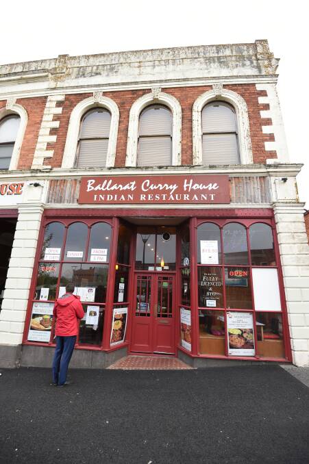 SCENE: Abdullah Siddiqi died at the Ballarat Curry House after he was stabbed on October 25, 2016. Hari Prasad Dhakal, 51, has pleaded not guilty to murder and is on trial in the Supreme Court.