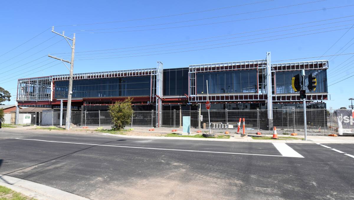 The new Sebastopol UFS Medical practice under construction in October. Picture by Kate Healy