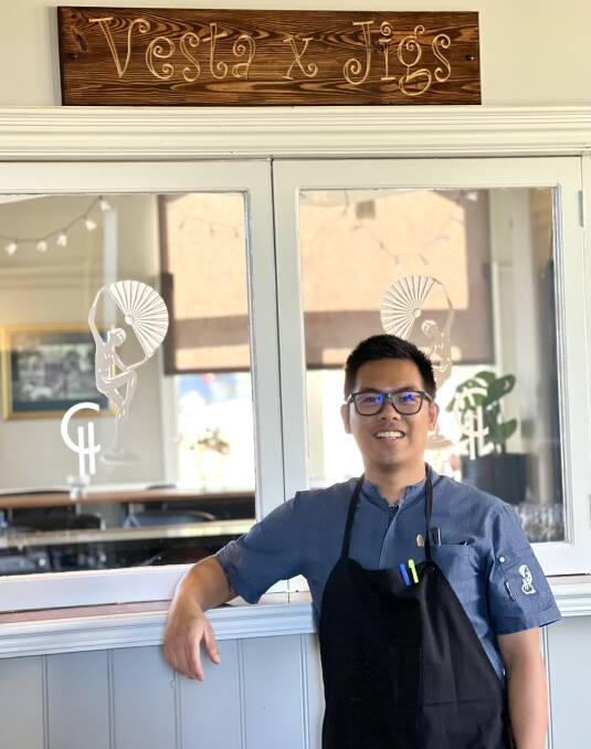 Former Rockpool chef Jigs Liwanag is the executive chef at Vesta x Jigs.
