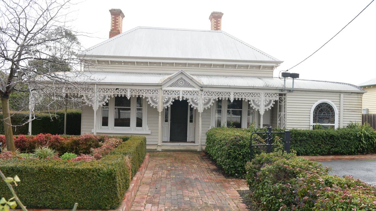 VICTORIAN BEAUTY: The former Berry Street building in Barkly Street, Ballarat, is on the market. Picture: Kate Healy