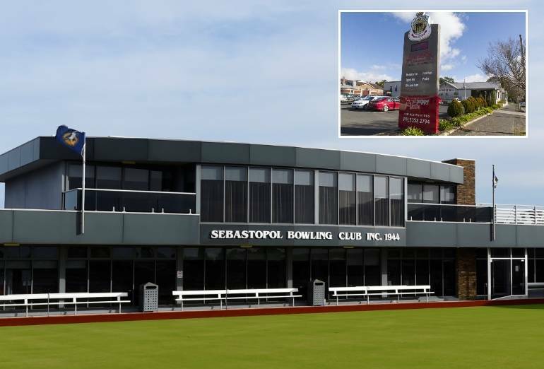 VICTIMS: The Sebastopol Bowling Club and Ararat RSL were two venues targeted by armed robbers, who stole more than $12,000 cash.