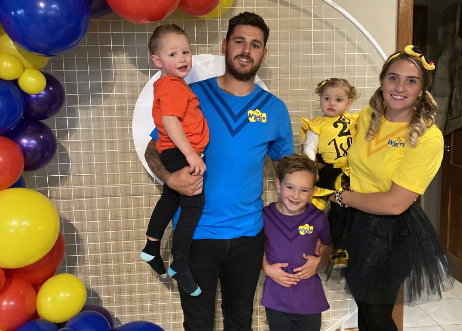 The Hunter family recently celebrated Isla's second birthday with a Wiggles party. Picture: Supplied