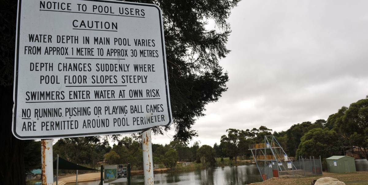 PUSH FOR A POOL: Creswick's long-awaited splash park will hopefully be built sometime this summer, but there is still a push to build a pool for the town. 