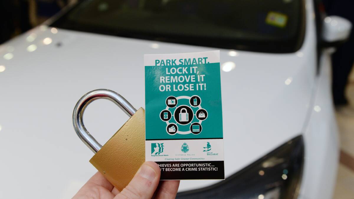LOCK YOUR VEHICLE: Residents are being urged to lock their vehicles to prevent their cars from being stolen, dumped and torched. Picture: Kate Healy