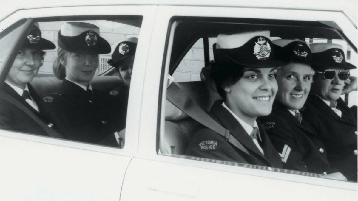ON THE JOB: Police women hit the beat. Picture: Victoria Police