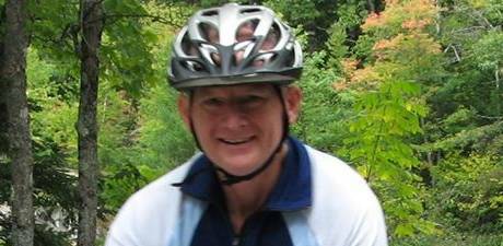 GENTLE SOUL: Cyclist Jim Freeman was killed in a collision in March.