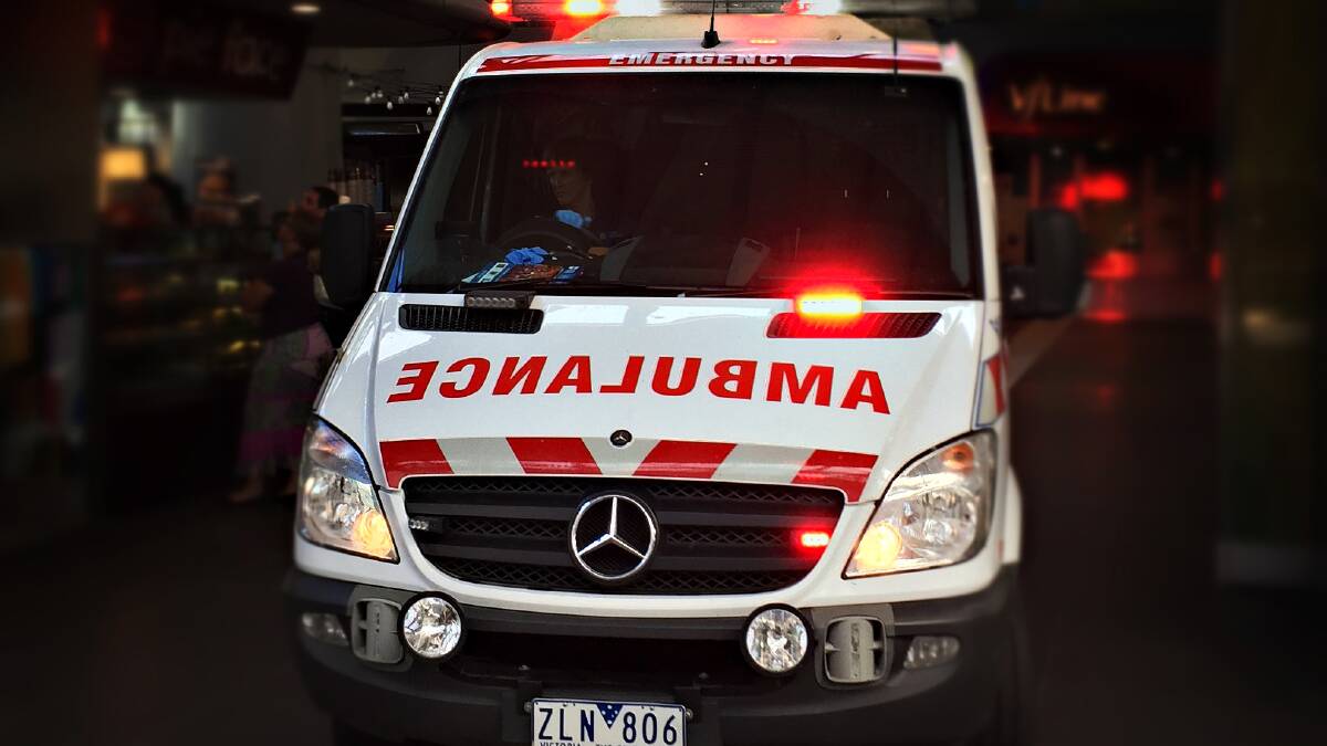 Two hospitalised after car flips