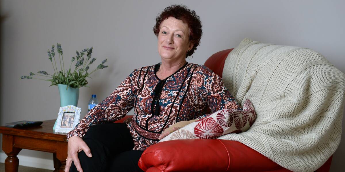 GRACE UNDER PRESSURE: Brave cancer patient Vicki Wilson, who has benefited from pathology tests throughout her treatment at St John of God following a shock diagnosis of ovarian cancer a few years ago. Picture: Kate Healy 