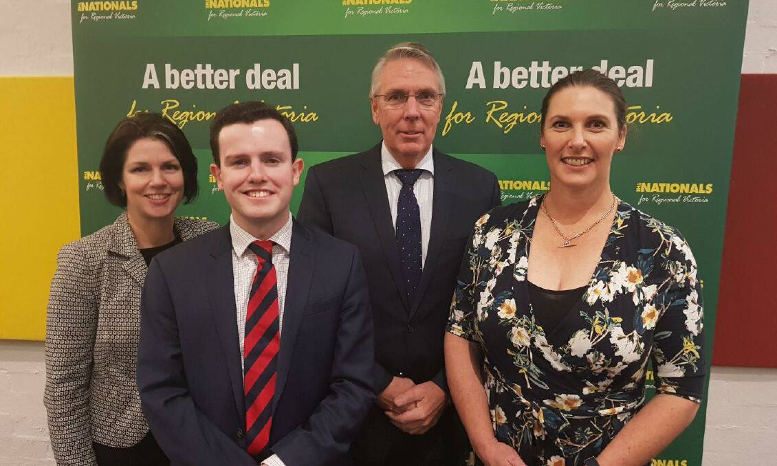 Emma Kealy, Andrew Black, Peter Walsh and Jo Armstrong at this week's pre-selection meeting.