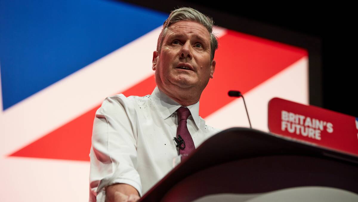 Sir Keir Starmer is on track to win the next UK election, mainly by not being a Tory. Picture Shutterstock