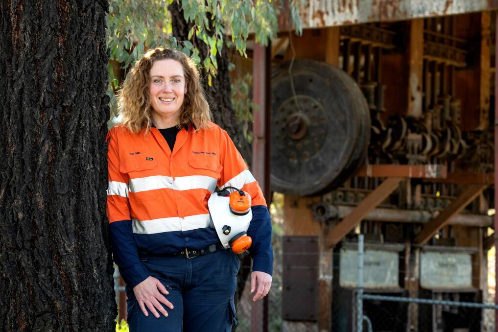 Kirkland Lake Gold's Sue Mills has been recognised for her leadership and achievements at the Woman in Victorian Resources Award. Picture: KATE MONOTTI PHOTOGRAPHY