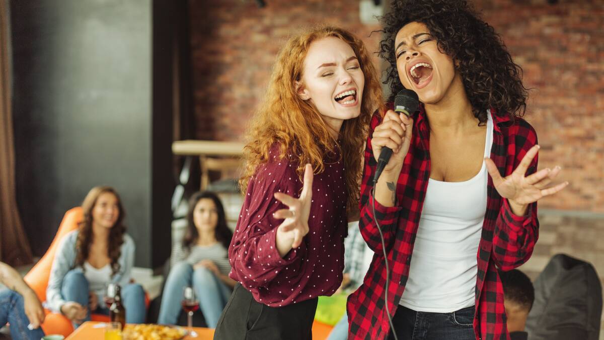 Belting out a tune: Put your voice to the test at karaoke.