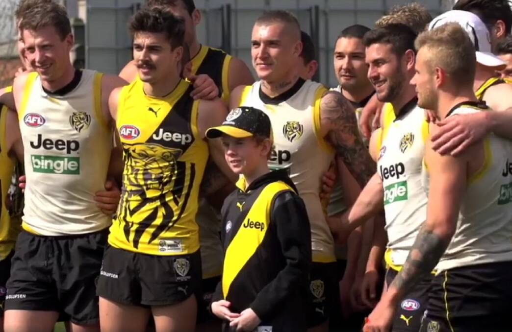 Blake’s fight to play out with Tigers and Maddie's Vision at Etihad Stadium