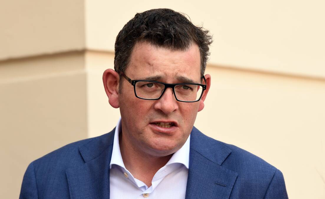 Premier Daniel Andrews has shut the Victorian border to New South Wales.