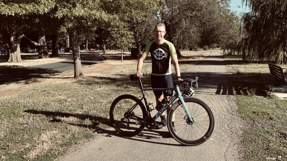 City of Ballarat chief executive officer Evan King is training up for a double ride, taking on the gravel then the road in Ballarat Cycle Classic.