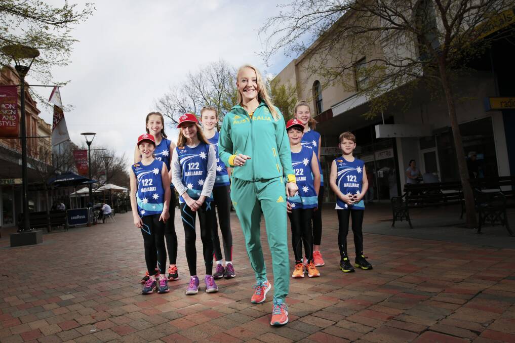 BALLARAT PROUD: Olympic race walker Rachel Tallent, pictured in her return from Rio, is backing the city's bid to lock in race walking and running for the 2026 Commonwealth Games. Picture: Luka Kauzlaric