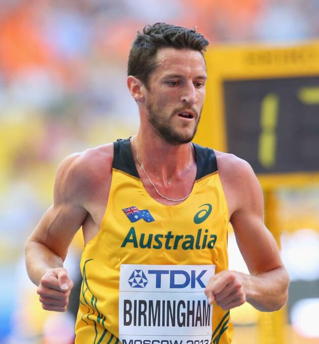 Ballarat Olympian Collis Birmingham is running in hot form in Europe.