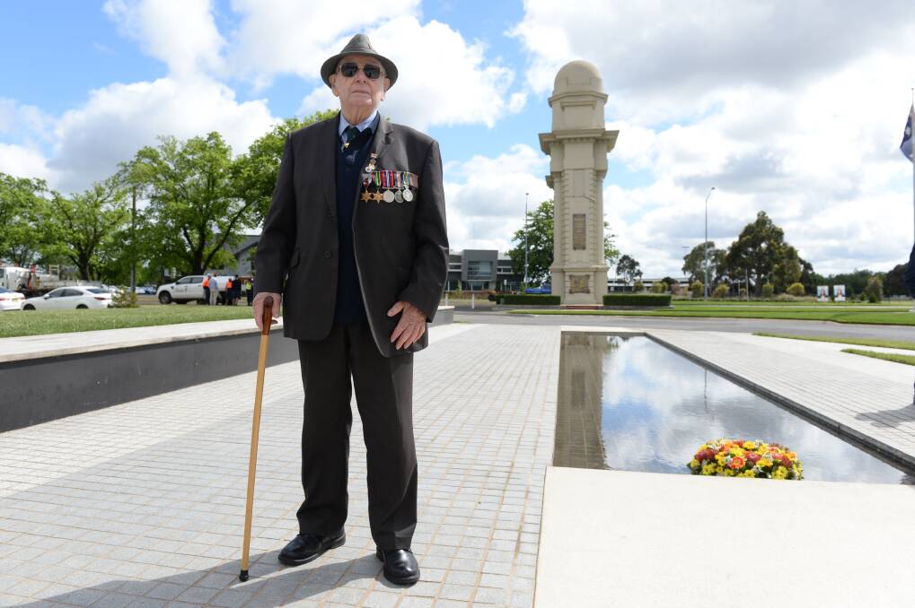 PASSIONATE: A teacher, a storyteller and proud serviceman for country and community, George Prolongeau. Picture: Kate Healy