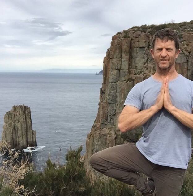 Steve Sedgewick has been practising yoga a long time and has long wanted to try a men's only class to introduce more men to the benefits.